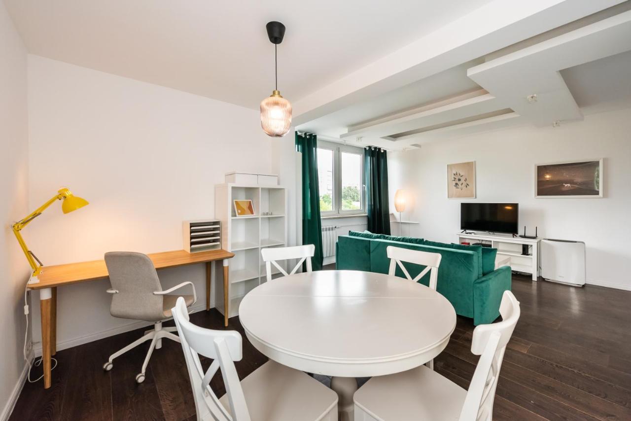 Saska Kepa Green Apartment Varşova Dış mekan fotoğraf