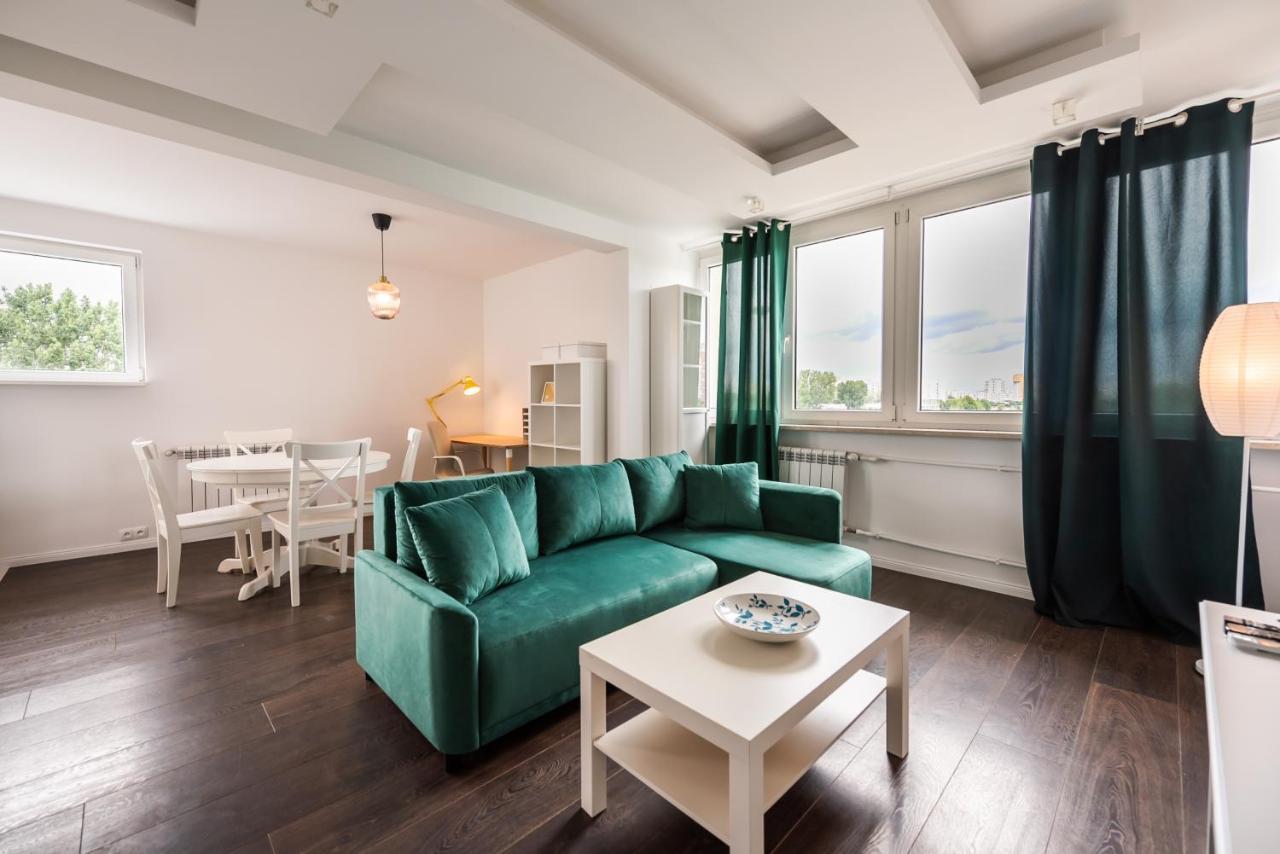 Saska Kepa Green Apartment Varşova Dış mekan fotoğraf